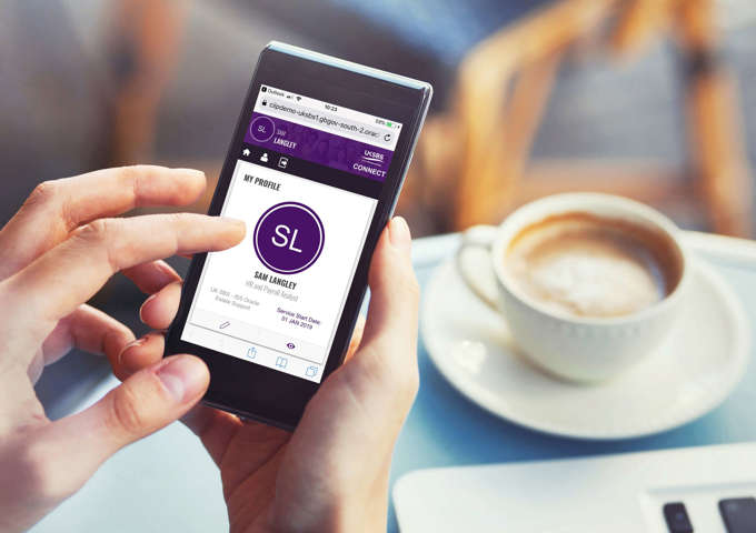UKSBS Connect on mobile and working flexibly