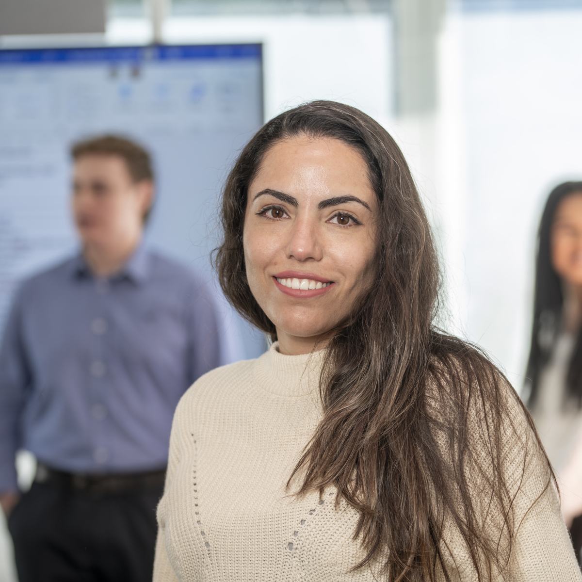 Group of employees showing diversity of workforce